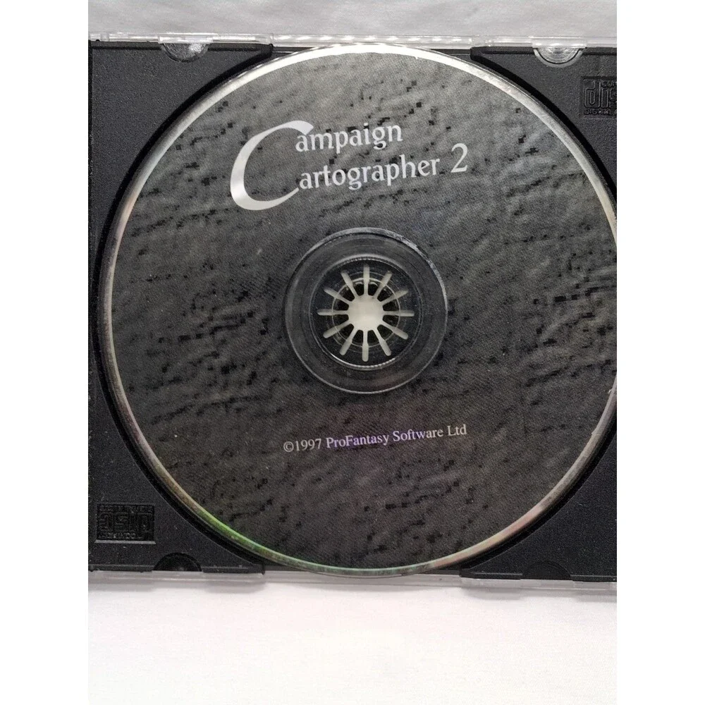 *As Is* Campaign Cartographer 2 Map Making For RPGS CD